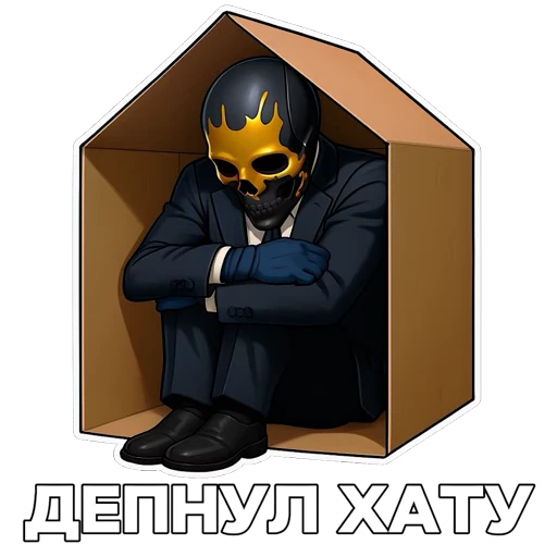 🏠 Стикер «Moriarty» для Telegram