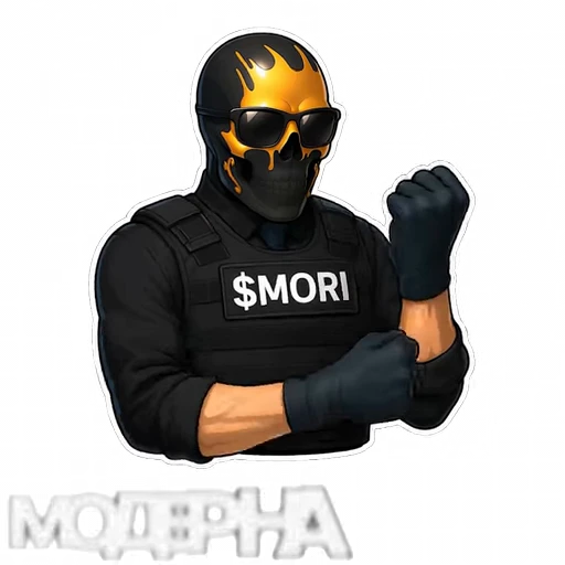 🚨 Стикер «Moriarty» для Telegram