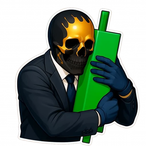 📈 Стикер «Moriarty» для Telegram