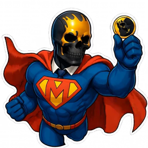 🦸‍♂️ Стикер «Moriarty» для Telegram