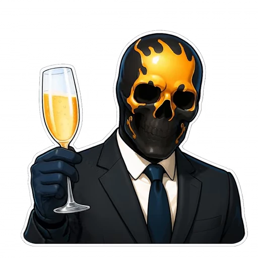 🎉 Стикер «Moriarty» для Telegram