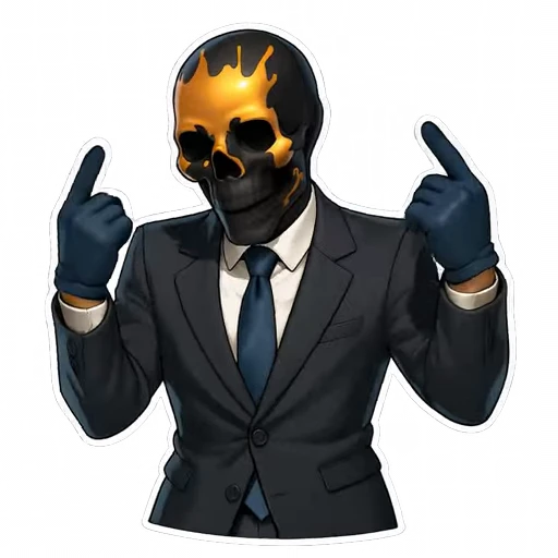 🤪 Стикер «Moriarty» для Telegram