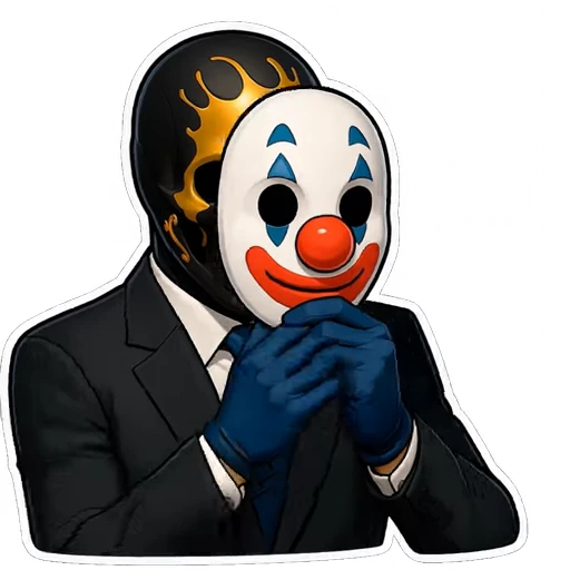 🤡 Стикер «Moriarty» для Telegram