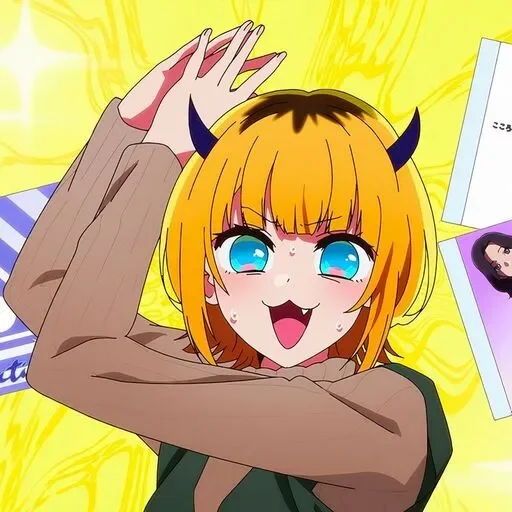 😁 Стикер «Anime Random» для Telegram