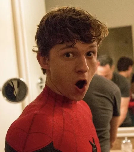 ☺️ Стикер «Tom Holland» для Telegram