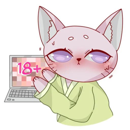 😅 Стикер «Фиалка (усталость как смысл жизни Арт)» для Telegram