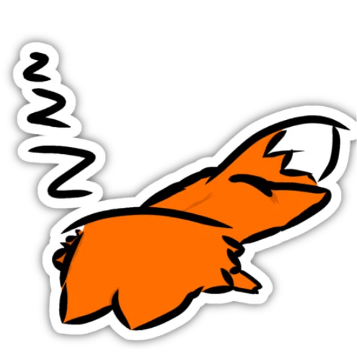 😴 Стикер «Фичи» для Telegram