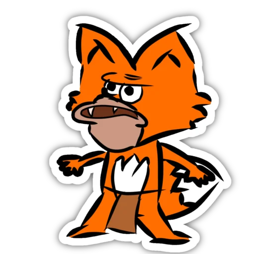 🦧 Стикер «Фичи» для Telegram