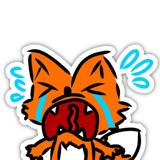 😭 Стикер «Фичи» для Telegram