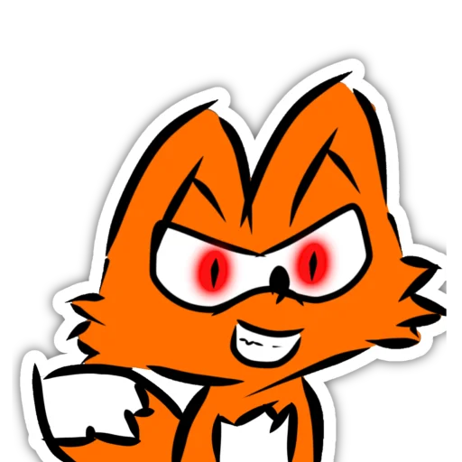 😈 Стикер «Фичи» для Telegram