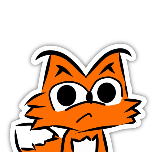 😕 Стикер «Фичи» для Telegram