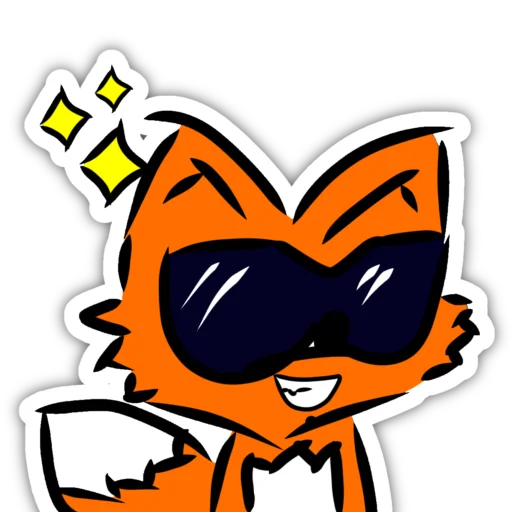 😎 Стикер «Фичи» для Telegram