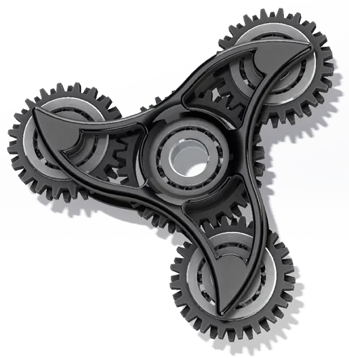 🔅 Стикер «Fidget Spinner Mania» для Telegram