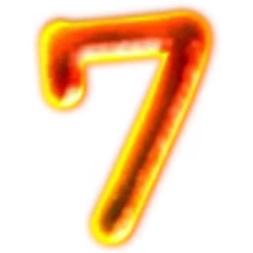 7️⃣ Эмодзи «Fiery Alphabet» для Telegram
