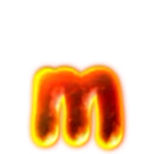 🔡 Эмодзи «Fiery Alphabet» для Telegram