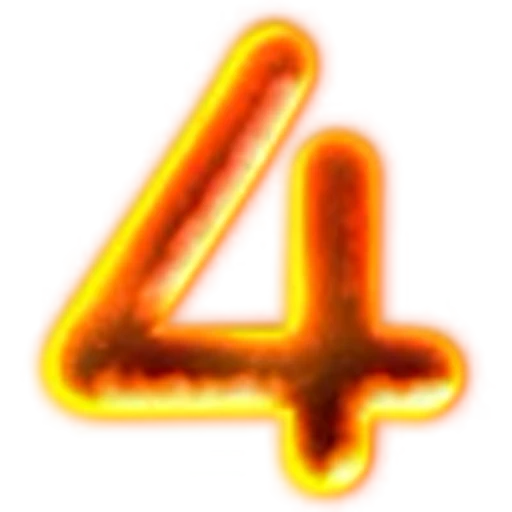 4️⃣ Эмодзи «Fiery Alphabet» для Telegram