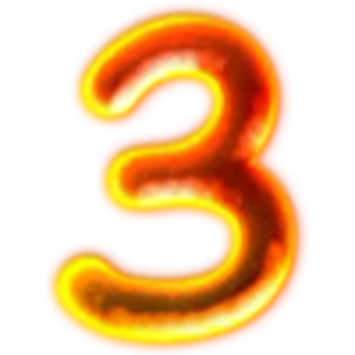 3️⃣ Эмодзи «Fiery Alphabet» для Telegram