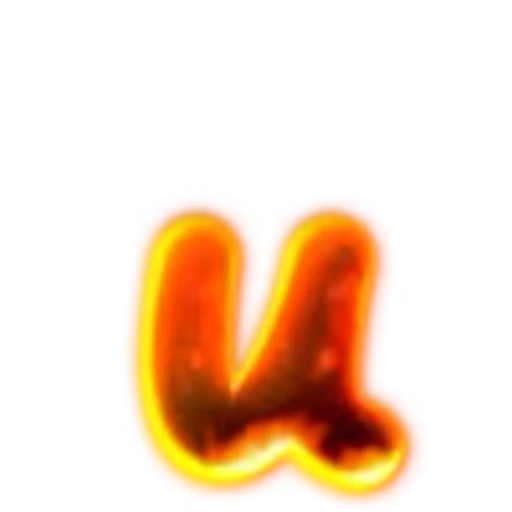 🔡 Эмодзи «Fiery Alphabet» для Telegram