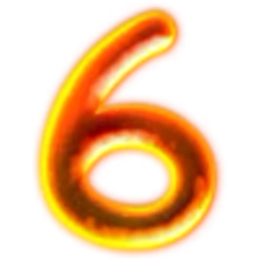 6️⃣ Эмодзи «Fiery Alphabet» для Telegram