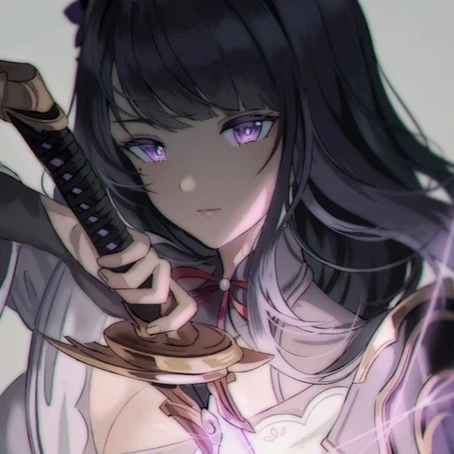 ♟ Стикер «Raiden Shogun» для Telegram