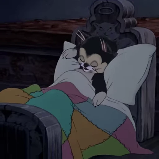 💤 Стикер «Figaro C» для Telegram