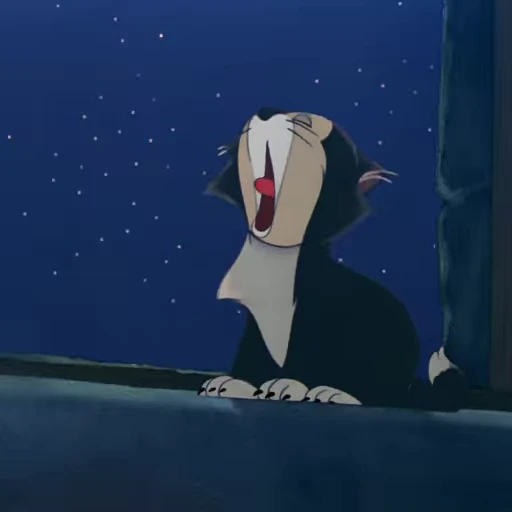 🥱 Стикер «Figaro C» для Telegram