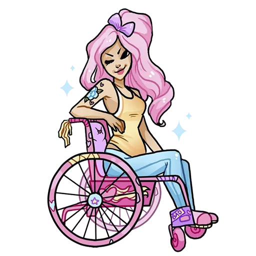 😉 Стикер «grl_pwr» для Telegram
