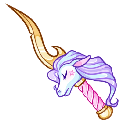 🦄 Стикер «grl_pwr» для Telegram