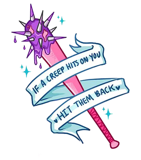 🚬 Стикер «grl_pwr» для Telegram