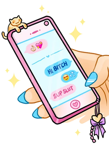 📲 Стикер «grl_pwr» для Telegram