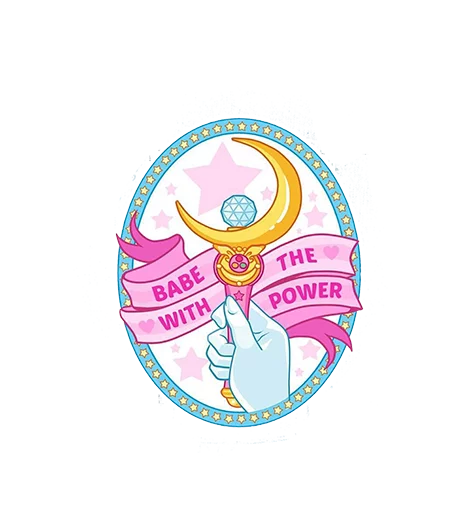 🌙 Стикер «grl_pwr» для Telegram