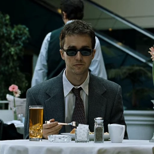 🍽 Стикер «Fight club/Бойцовский клуб» для Telegram