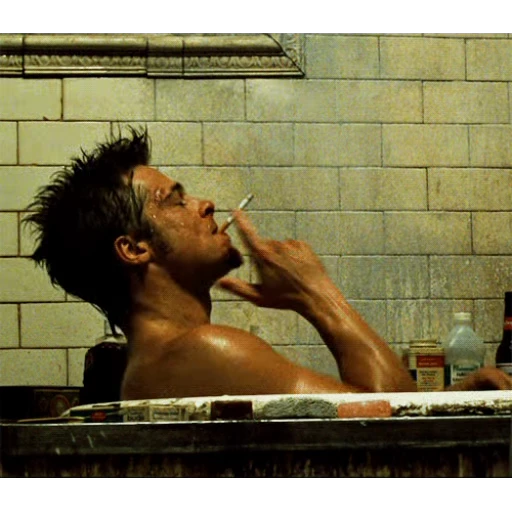🛀 Стикер «Fight club/Бойцовский клуб» для Telegram