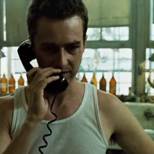 📞 Стикер «Fight club/Бойцовский клуб» для Telegram