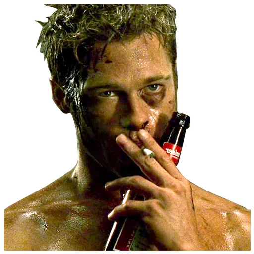 😎 Стикер «fight club» для Telegram