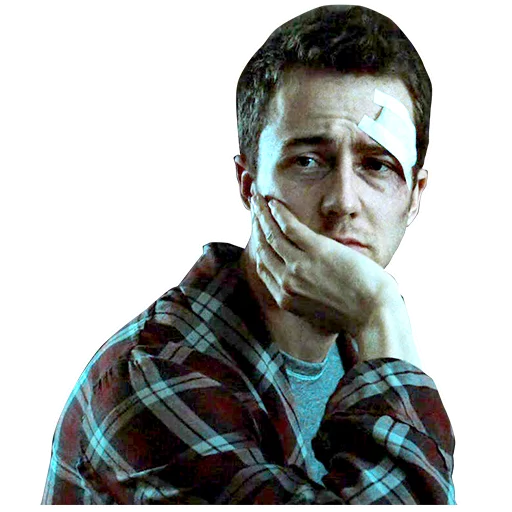 😎 Стикер «fight club» для Telegram