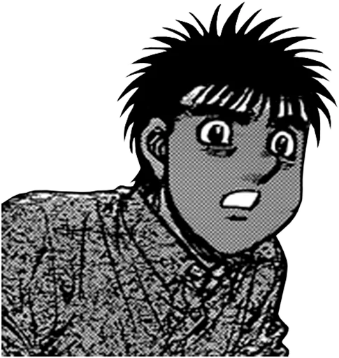 😦 Стикер «Hajime no ippo» для Telegram
