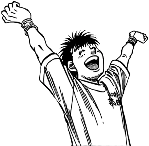 😄 Стикер «Hajime no ippo» для Telegram