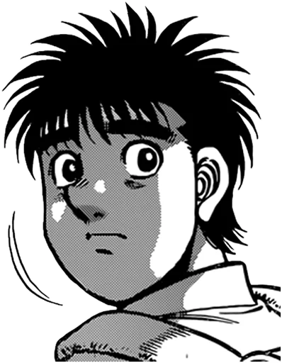 😢 Стикер «Hajime no ippo» для Telegram