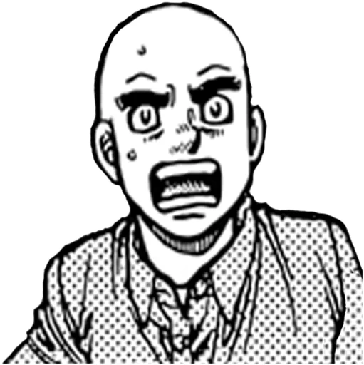 😠 Стикер «Hajime no ippo» для Telegram