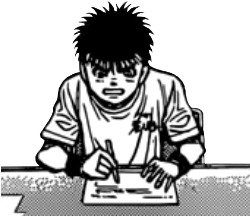 😡 Стикер «Hajime no ippo» для Telegram