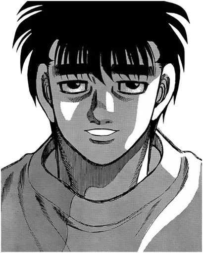 🙃 Стикер «Hajime no ippo» для Telegram