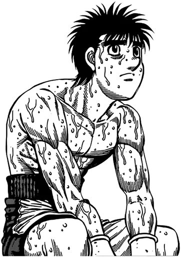 🙁 Стикер «Hajime no ippo» для Telegram