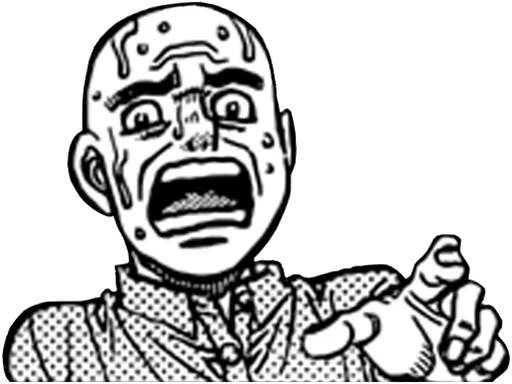 😨 Стикер «Hajime no ippo» для Telegram
