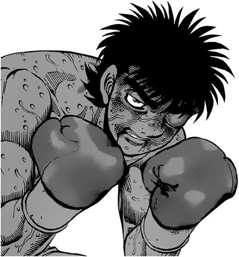 😬 Стикер «Hajime no ippo» для Telegram