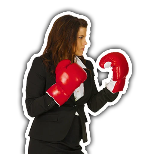 👩 Стикер «Fights Top» для Telegram