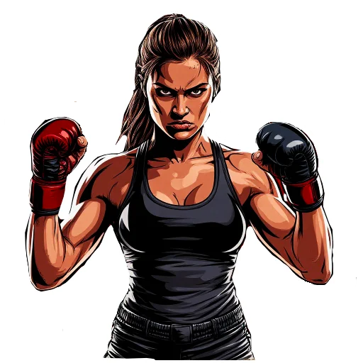 🥊 Стикер «Качайся» для Telegram