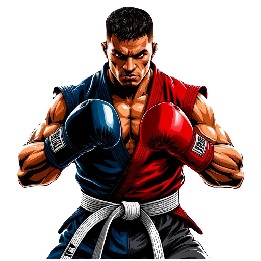 🥊 Стикер «Качайся» для Telegram