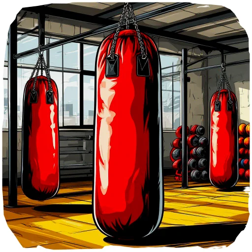 🥊 Стикер «Качайся» для Telegram