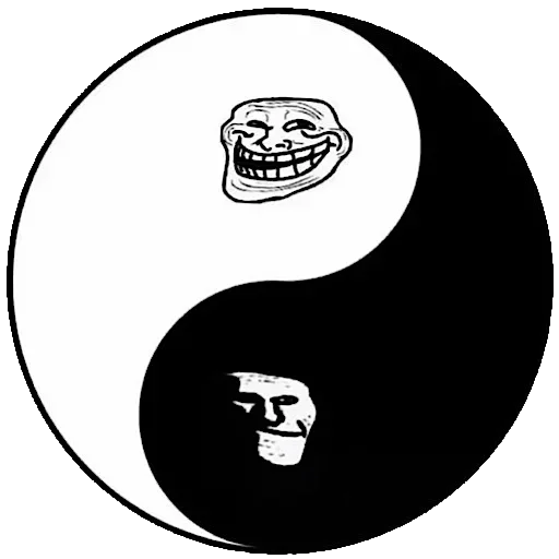 🧠 Стикер «TrollFace» для Telegram